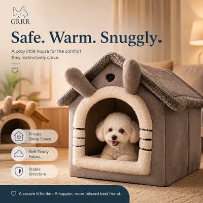 Cave Pet House Bed