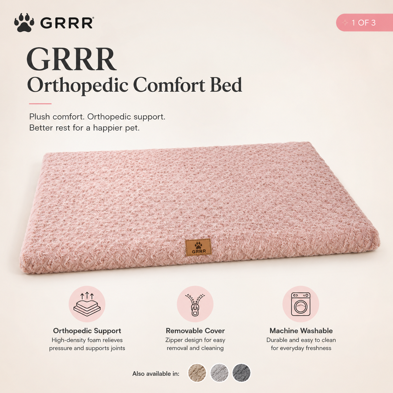 Orthopedic Comfort Bed