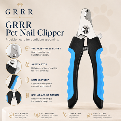 Dog Nail Clippers with Safety Guard