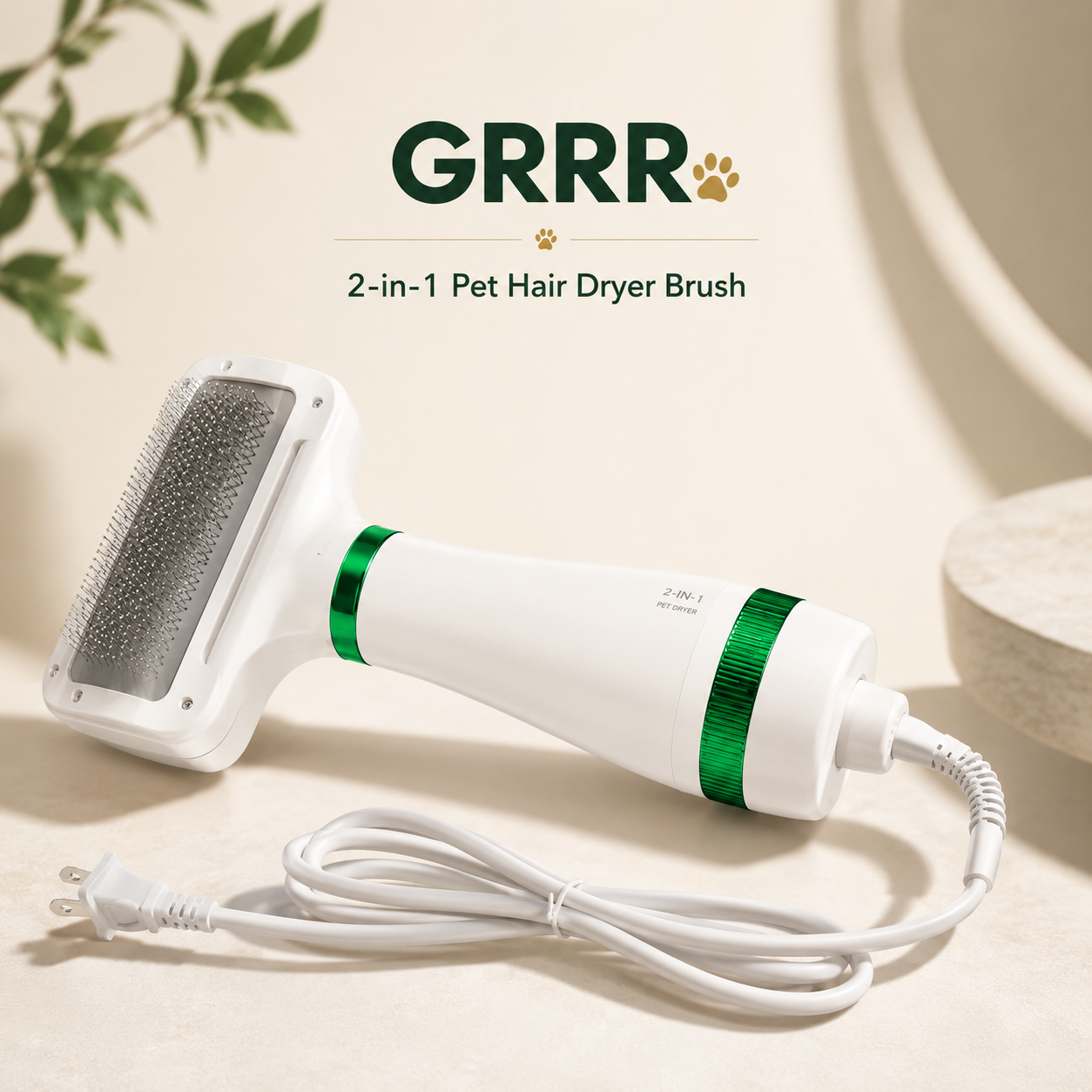 Pet Hair Dryer – Low Noise Grooming Blower